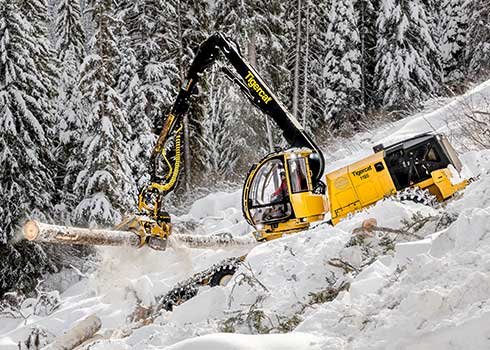 Automatiserad inställning av arbetsstycke effektiviserar tillverkningen av utrustning för skogsindustrin